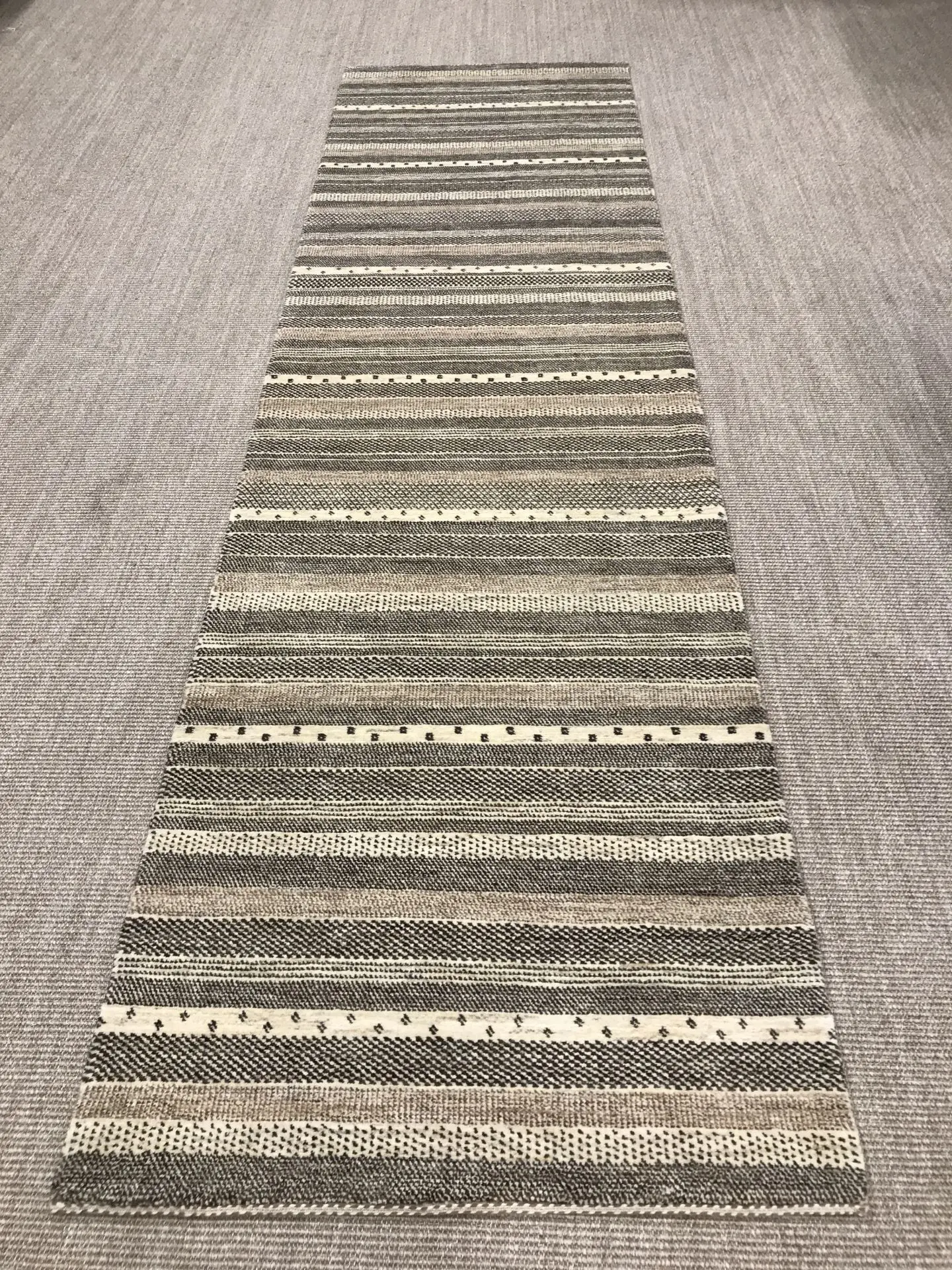 Loribaft Perserteppich 82x297cm, handgeknüpft, aus Schurwolle