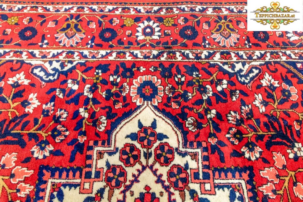 (#137) LIKE NEW 346X246CM. HANDKNOTTED INDO BACHTIAR PERSIAN CARPET (BAKHTIARI) BACHTIAR,BACHTIAR PERSIAN CARPET,PERSIAN CARPET,CARPET BAZAR,ORIENTAL CARPET,HANDKNOTTED,BUY ONLINE PROVINCE (ORIGIN): INDO BACHTIAR CONDITION: CLEAN IN ABSOLUTELY MINT CONDITION PATTERN: BACHTIAR MEDALLION MATERIAL: VIRGIN ROLL ON COTTON KNOT DENSITY: APPROX. 200.000 K/SQM (30 RAD) - SIGNIFICANTLY FINE THAN AVERAGE BACHTIAR CARPETS. PERSIAN RUG ORIENTAL RUG