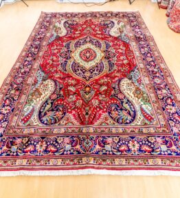 (#160) NOVINKA cca 296x210cm Ručně vázaný perský koberec Tabriz Iran
