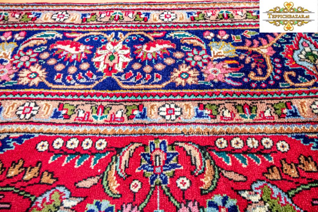 (#160) NEW APPROX. 296X210CM HANDKNOTTED PERSIAN RUG TABRIZ IRAN TABRIZ,PERSIAN RUG,CARPET BAZAR,ORIENTAL RUG,SILK RUG,WITH SILK,HANDKNOT,HANDKNOT,GABBEH,KELIM,BUY ONLINE ORIGIN: IRAN TABRIZ KNOT DENSITY: APPROX. 130.000 KNOTS/SQM (25 RADJ) CONDITION: NEW WITH NO SIGNS OF USE WITH LIVING COLORS (SEE PHOTOS) PATTERN: TABRIZ MEDALLION MATERIAL: VIRGIN WOOL ON COTTON PERSIAN RUG ORIENTAL RUG