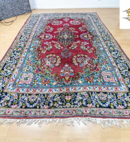(#176) ca.322*220cm Hand-knotted genuine Persian carpet – Kirman (Iran)
