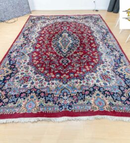Зарезервовано (№180) приблизно 335*250 см Справжній перський килим ручної роботи – Кірман (Іран)