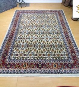 (#187) approx. 295x245cm Hand-knotted Persian carpet - (Mahi - fish pattern)