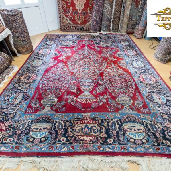 W1 (#196) ca. 325x257cm Handgeknoopt Perzisch tapijt Kashmar Perzië met Zirhaki-patroon Klassiek Afghanistan Wenen Oostenrijk Online kopen