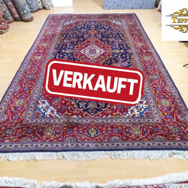 W1 Продаден (#199) 310x205 Ръчно вързан благороден персийски килим Kashan Rarity Classic Персия Виена Австрия Купете онлайн