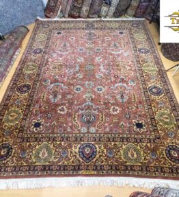 Sold (#205) approx. 360x275cm Hand-knotted carpet Semi-antique Persian carpet Signed Tabriz (Tabriz)