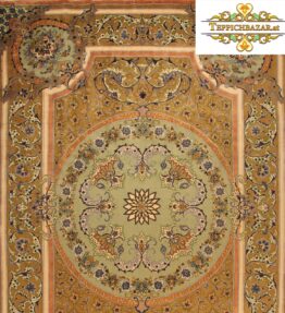 (#H1013) около 410x190 см Персидский ковер ручной работы из Центральной Персии