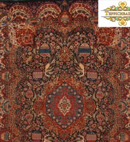 (#H1027) approx. 390x293cm Hand-knotted Kashmar (Kashmar) Persian carpet