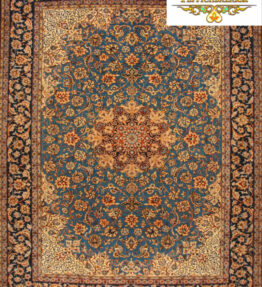 Sold (#H1019) approx. 410x315cm Hand-knotted Isfahan (Isafahan) Persian carpet