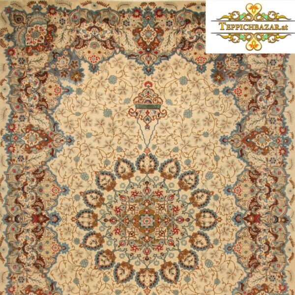 Продаден (#H1010) приблизително 436x310cm Ръчно плетен кашан (Kashan) персийски килим Classic Fars Виена Австрия Купете онлайн