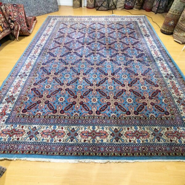 W1 (#219) cca 340x253cm Ručně vázaný pravý perský koberec Tabriz - Persia Classic Geometric Vienna Austria Koupit online.