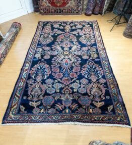 (#233) like NEW approx. 295x182cm Hand-knotted antique Lilian 80-100 years old Persian carpet natural colors - top condition