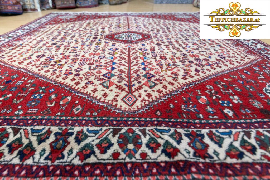 (#234) NEW APPROX. 202*193CM HANDKNOTTED PERSIAN RUG SHIRAZ - ABADEH (IRAN) SHIRAZ, ABADEH, SHIRAZ, PERSIAN RUG, CARPET BAZAR, ORIENT RUG, SILK RUG, WITH SILK, HANDKNOTTED, HANDKNOTTED, BUY ONLINE ORIGIN: IRAN ABADEH SHIRAZ KNOT DENSITY: APPROX. 200.000/SQM (22 RADJ) CONDITION: LIKE NEW PATTERN: ABADEH MEDALLION MATERIAL: FLOOR 100% WOOL - WARP 100% COTTON PERSIAN RUG ORIENTAL RUG