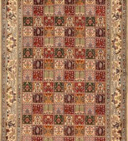 (#H1141) НОВИНКА приблизно 308x195 см перський килим Jardin ручної роботи Moud
