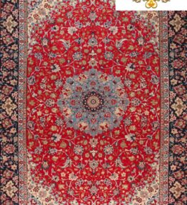 (#H1038) approx. 387x278cm Hand-knotted Isfahan (Isafahan), Najafabad Persian carpet