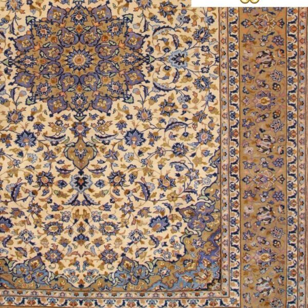 (#H1034)  ca. 410x298cm Handgeknüpfter Isfahan (Isafahan) Perserteppich