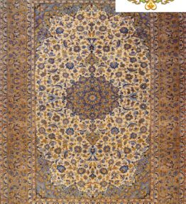 (#H1034) ca. 410x298cm Handgeknüpfter Isfahan (Isafahan) Perserteppich