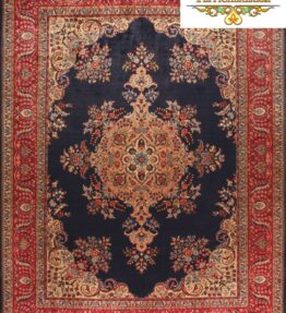 (#H1080) approx. 380x293cm Hand-knotted Tabriz Persian carpet