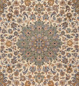 (#H1045) NEW approx. 410x290cm Hand-knotted Isfahan (Isafahan) Persian carpet