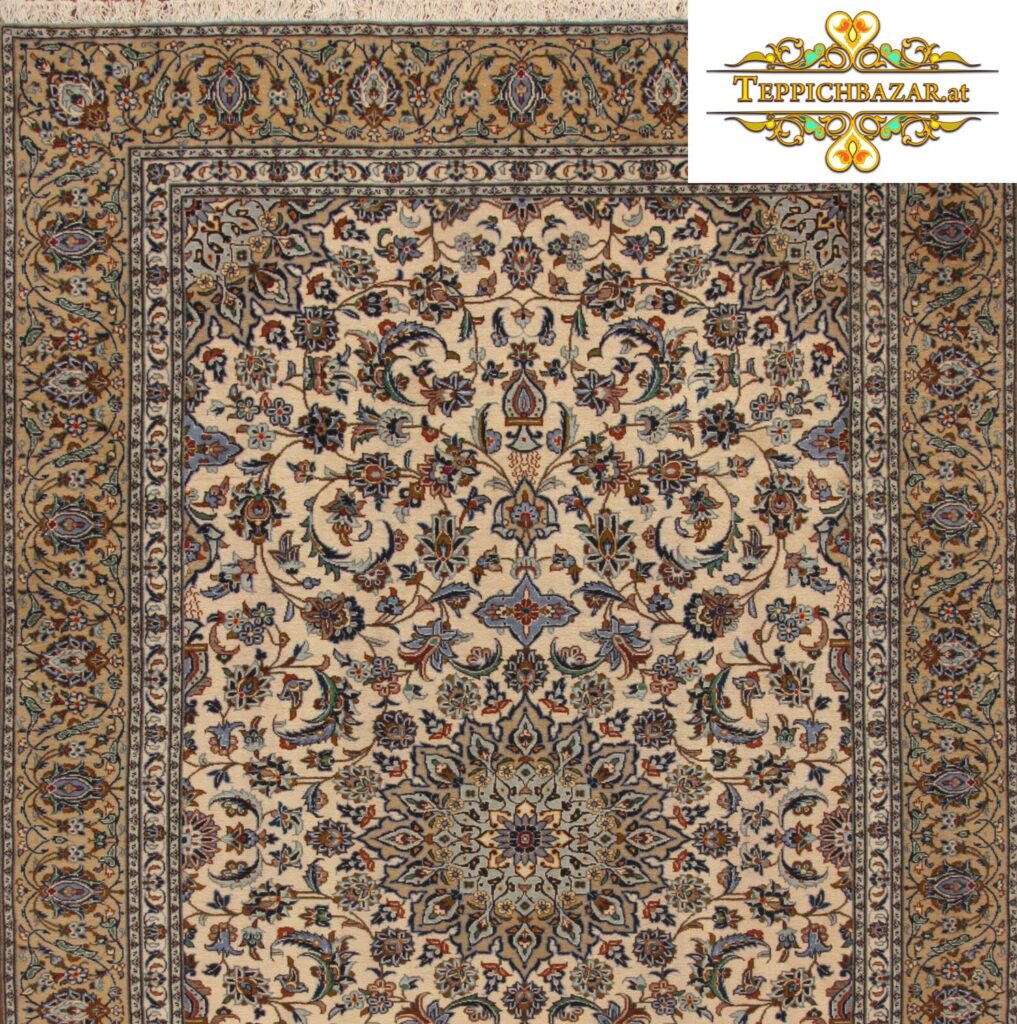 (#H1167) APPROX. 340X220CM HAND KNOTTED KASHAN (KASHAN) PERSIAN CARPET PERSIAN CARPET,KASHAN,KASHAN,WOOL,ORIENTAL CARPET,CARPET BAZAR,CARP,RUGS,PATTERNS,ZIEGLER,ORIENTAL CARPETS TYPE: PERSIAN CARPET WITH SIGNATURE ORIGIN: KASHAN (KASHAN) FLOOR: 100% W ROLLS WITHOUT ADDITION CHAIN: 100% COTTON SIZE: 340X220CM KNOT COUNT: APPROX. 160.000 KNOTS PER M² CONDITION: VERY GOOD, IN TOP CONDITION PERSIAN CARPET ORIENTAL CARPET