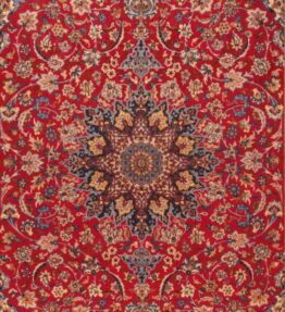 (#H1064)  ca. 480x295cm Handgeknüpfter Isfahan (Isafahan), Najafabad Perserteppich