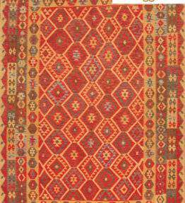 (#H1238) approx. 305x206cm Hand-knotted Afghanistan Afghan kilim