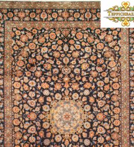 (#H1092)  ca. 427x303cm Handgeknüpfter Isfahan (Isafahan) Perserteppich