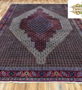 (#242) like NEW approx. 345x245cm Senneh hand-knotted Persian carpet approx. 250.000/sqm