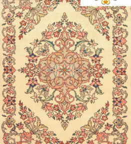 (#H1258) NEW approx. 141x102cm Hand-knotted Isfahan (Isafahan) Persian carpet