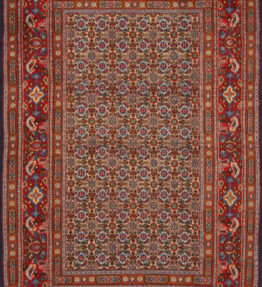 (#H1267) NEW approx. 149x101cm Hand-knotted Moud Persian carpet