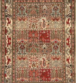 (#H1276) НОВИЙ приблизно 143x96 см Moud ручної роботи, перський килим Jardin