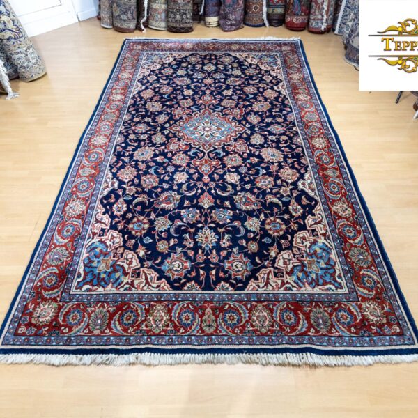 W1 (#275) als NIEUW ca. 307*185cm Handgeknoopt Perzisch tapijt in nieuwstaat Sarough Farahan-patroon