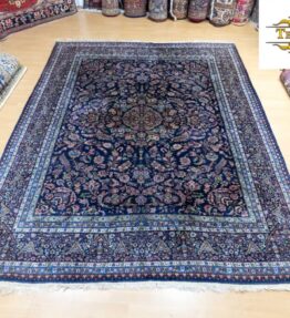 Vendido (#283) aprox. 268x214cm INDO Sarough Saruk muito fino 420000/m² Tapete feito à mão, tapete oriental
