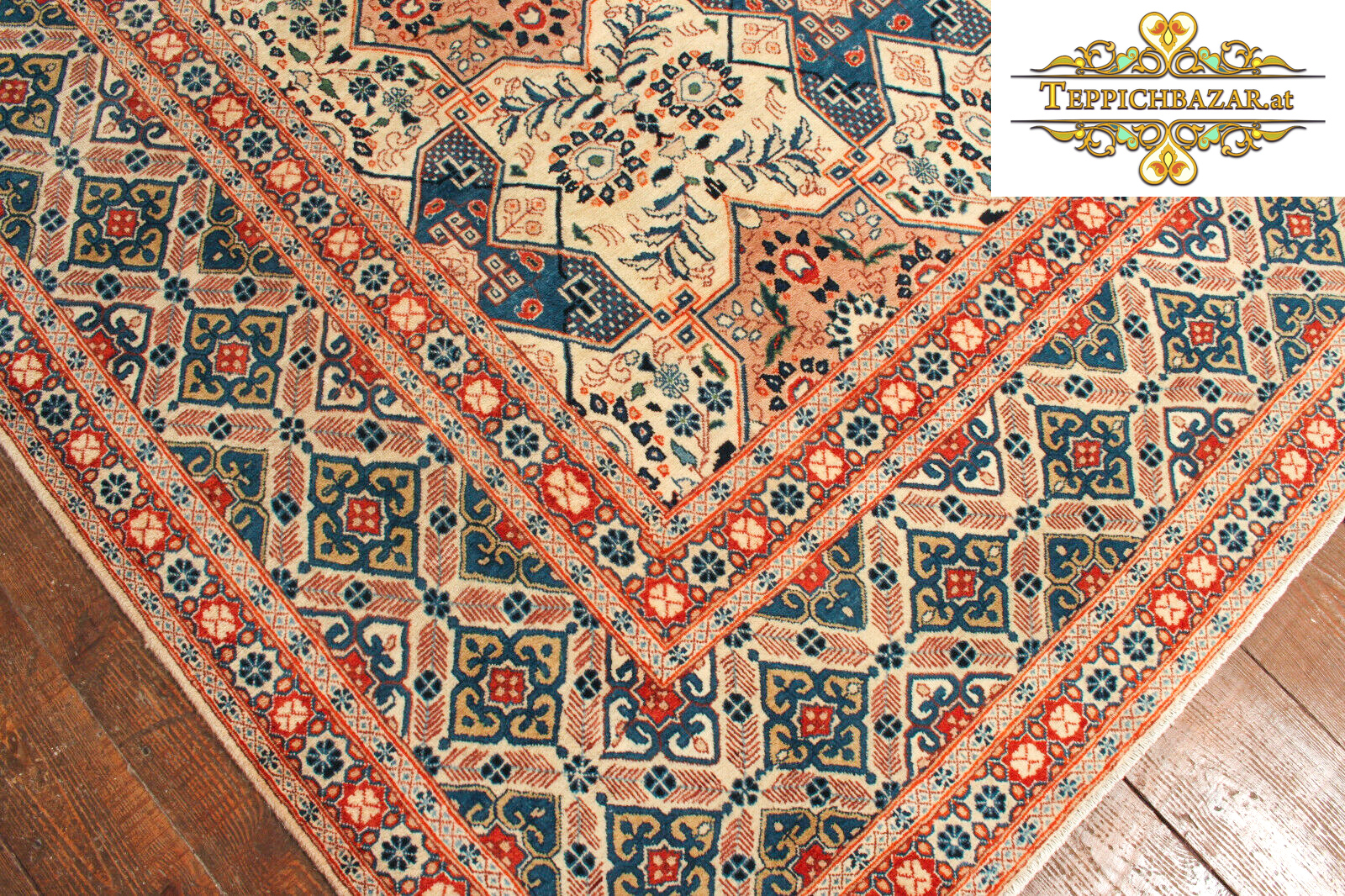 (#H1327) APPROX. 392X297CM HAND-KNOTTED PERSIAN RUG PERSIAN RUG,,WOOL,ORIENTAL RUG,CARPET BAZAR,CARPET,RUGS,PATTERNS,BRICKLER,ORIENTAL RUG TYPE: PERSIAN RUG WITH SIGNATURE PILE: 100% WOOL WITHOUT ADDITIONS WARP: 100% COTTON SIZE: 392 297X160.000CM NODE COUNT: APPROX. XNUMX KNOTS PER M² CONDITION: VERY GOOD WITH PATINA PERSIAN CARPET ORIENTAL CARPET