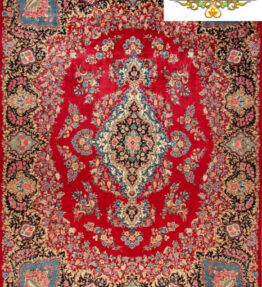 (#H1352) aprox. 404x300cm Yazd feito à mão, tapete persa ardecano