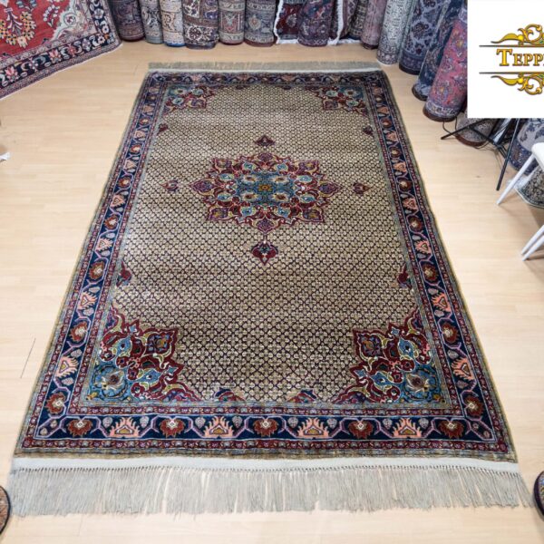 W1 (#287) approx. 300x205cm Hand-knotted Koliai Persian carpet unique with goat wool