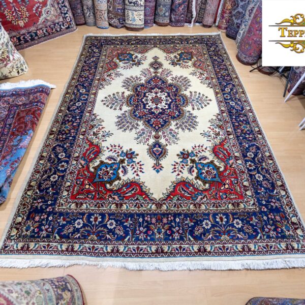 W1 (#292) ok. 312x218cm Ręcznie tkany dywan Tabriz Tabriz, rzadki półantyczny dywan perski, unikalny
