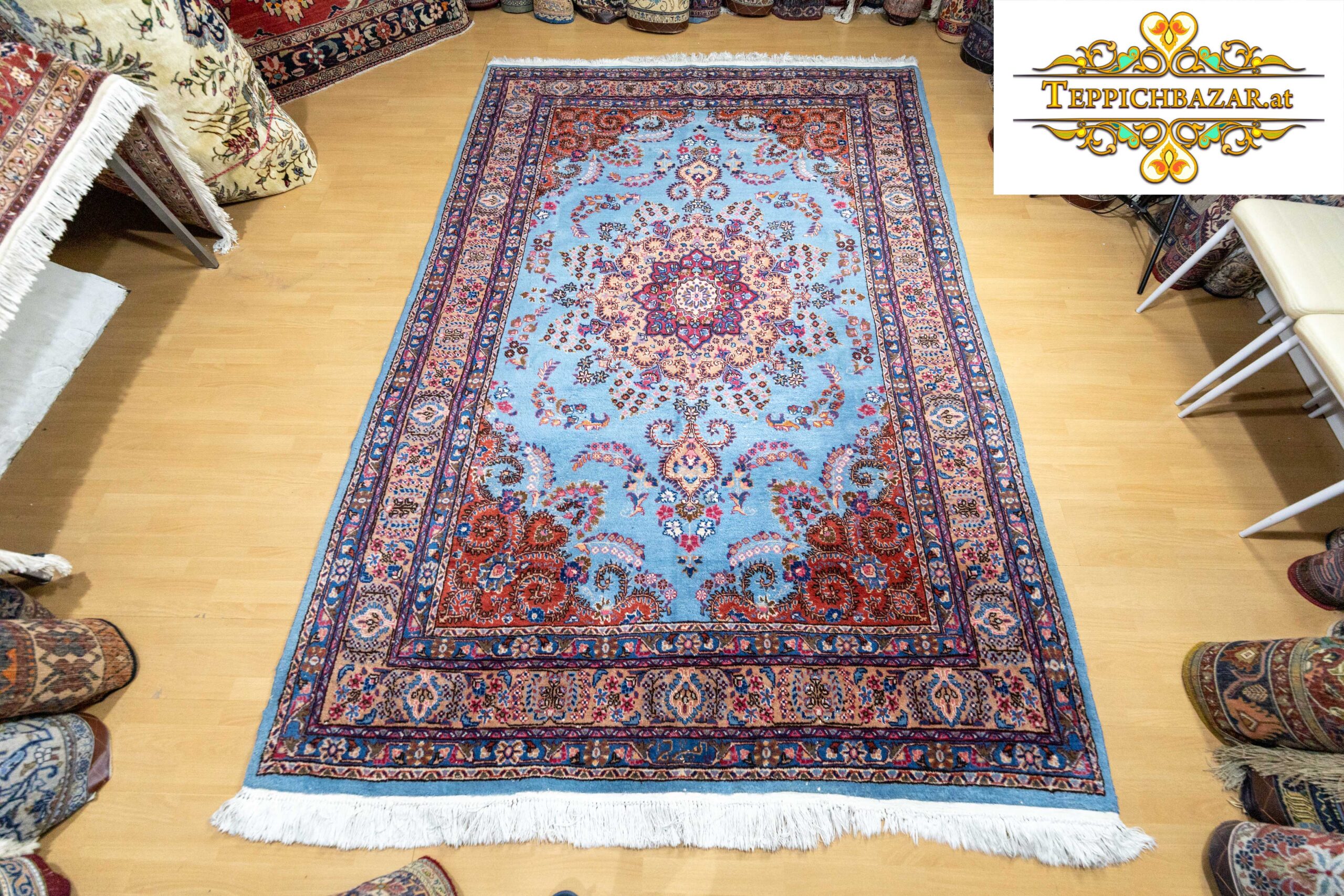 Verkauft (#293) ca. 298x202cm Handgeknüpfter Sabzevar od. Sabzewar Teppich Mesched Khorasan Perserteppich Unikat Maschad Perserteppich Orientteppich