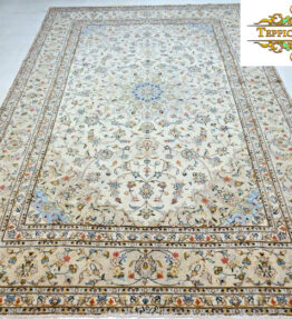 (#F1009) approx. 347x236cm Hand-knotted Kashan Persian carpet