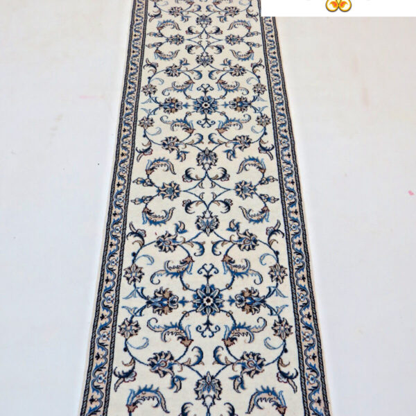 Vândut (#F1018) NOU aproximativ 290x76cm Covor persan Nain înnodat manual clasic Fars Viena Austria Cumpărați online