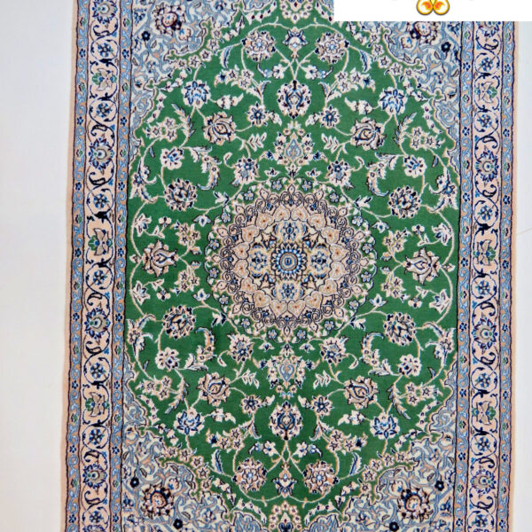 Pārdots (#F1024) JAUNS aptuveni 175x115cm Ar rokām mezglots Nain persiešu paklājs klasiskais Fars Vīne Austrija Pērciet tiešsaistē