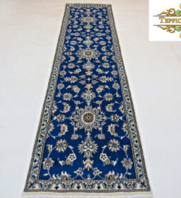 (#F1086) NEW approx. 293x76cm Hand-knotted Persian carpet