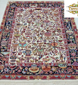 (#F1095) NOVINKA cca 240x195cm Ručně vázaný perský koberec Nain