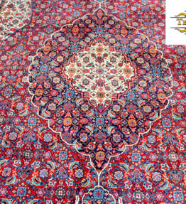 (#F1103) approx. 340x220cm Hand-knotted Sarouk Persian carpet