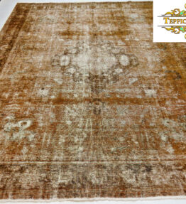 (#F1115) NOVINKA cca 395x335cm Ručně vázaný vintage perský koberec