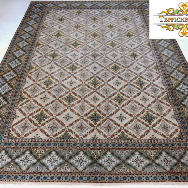 Såld (#F1142) ca 363x270cm Handknuten vintage persisk matta Modern Persian Wien Österrike Köp online
