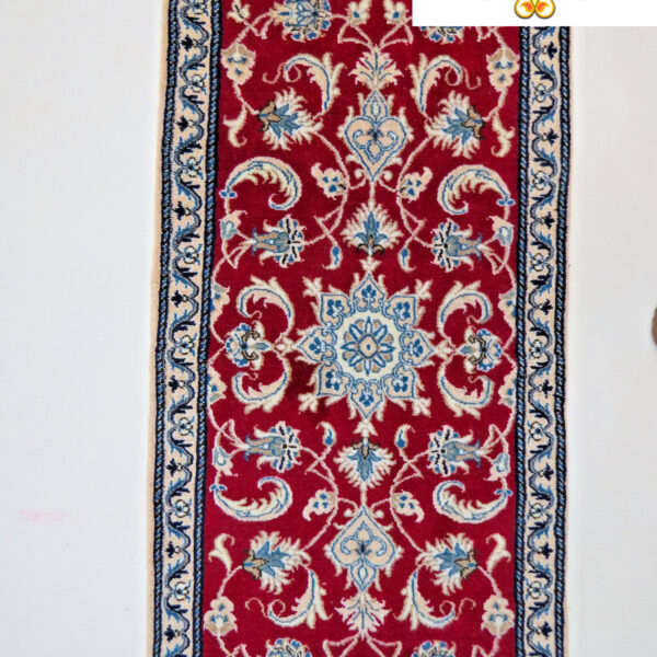 Pārdots (#F1151) JAUNS aptuveni 138x70cm Ar rokām mezglots Nain persiešu paklājs klasiskais Fars Vīne Austrija Pērciet tiešsaistē