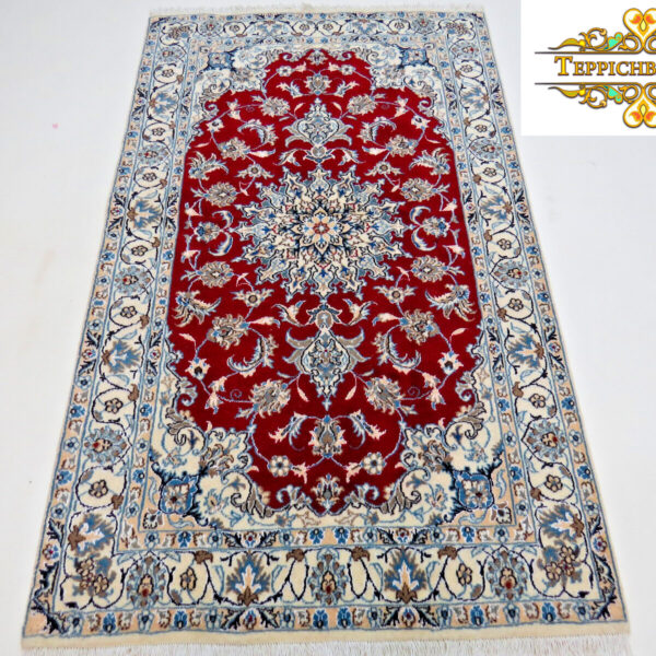 Продаден (#F1170) НОВ приблизително 205x120 см ръчно вързан персийски килим Nain класически Fars Виена Австрия Купете онлайн