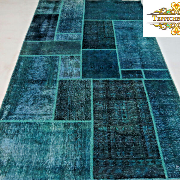 Prodáno(#F1199) NOVÉ cca 249x156cm Ručně vázaný patchwork perský koberec Moderní patchwork Vídeň Rakousko Koupit online
