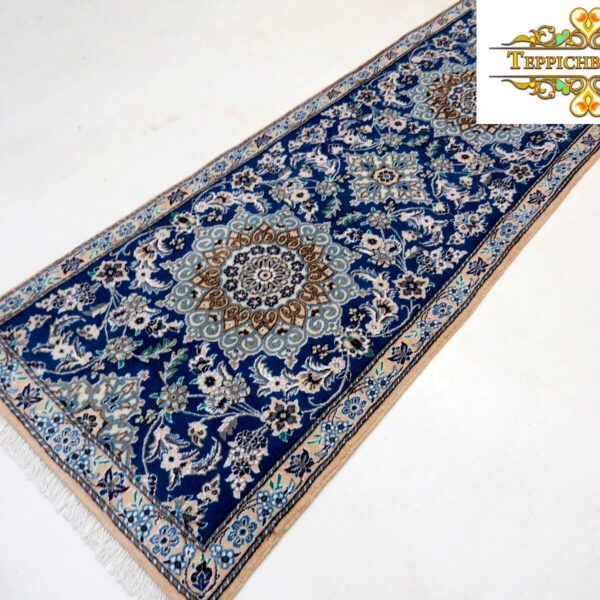 Sold (#F1217) NEW approx. 206x77cm Hand-knotted Nain Persian carpet classic Fars Vienna Austria Buy online